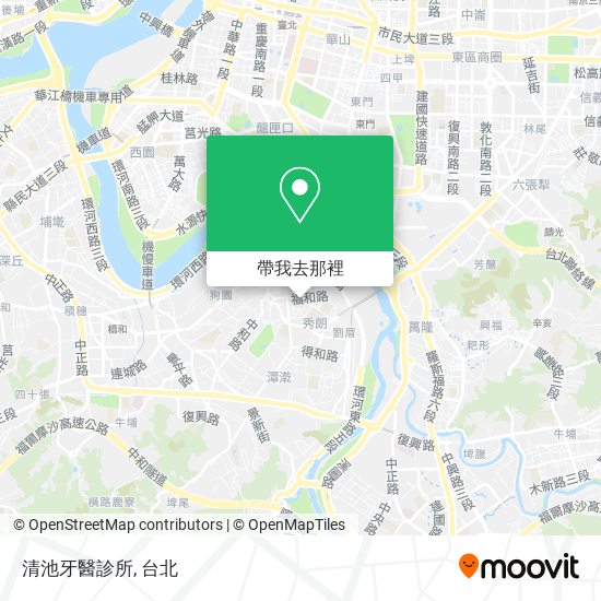 清池牙醫診所地圖