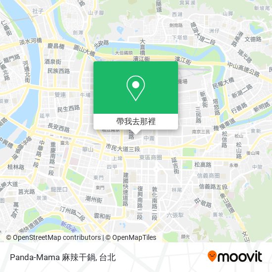 Panda-Mama 麻辣干鍋地圖