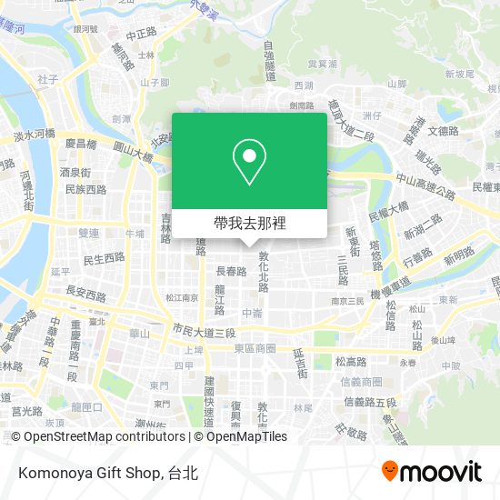 Komonoya Gift Shop地圖