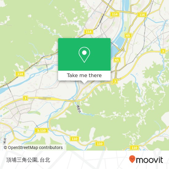 頂埔三角公園地圖