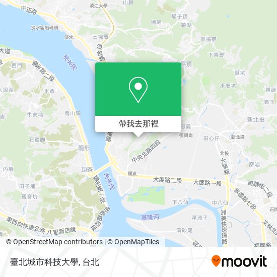 臺北城市科技大學地圖