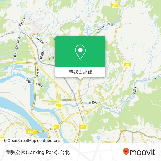 蘭興公園(Lanxing Park)地圖