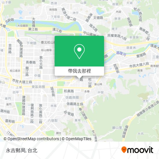 永吉郵局地圖