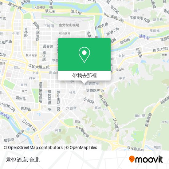 君悅酒店地圖