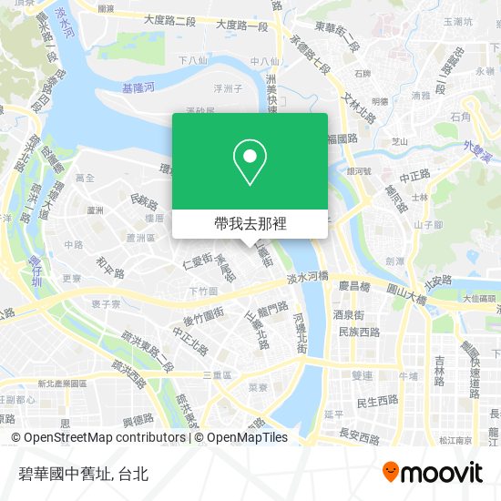 碧華國中舊址地圖