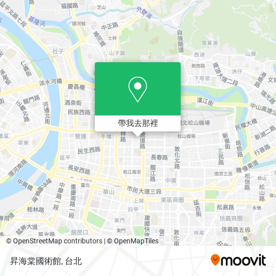 昇海棠國術館地圖