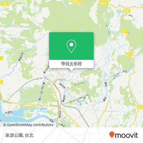 泉源公園地圖