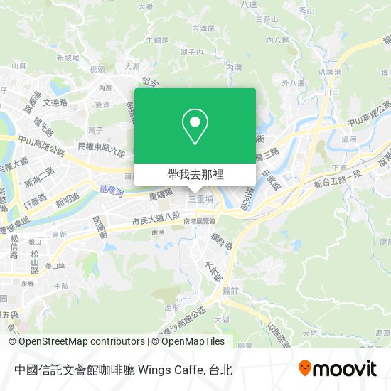 中國信託文薈館咖啡廳 Wings Caffe地圖