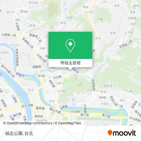 福志公園地圖