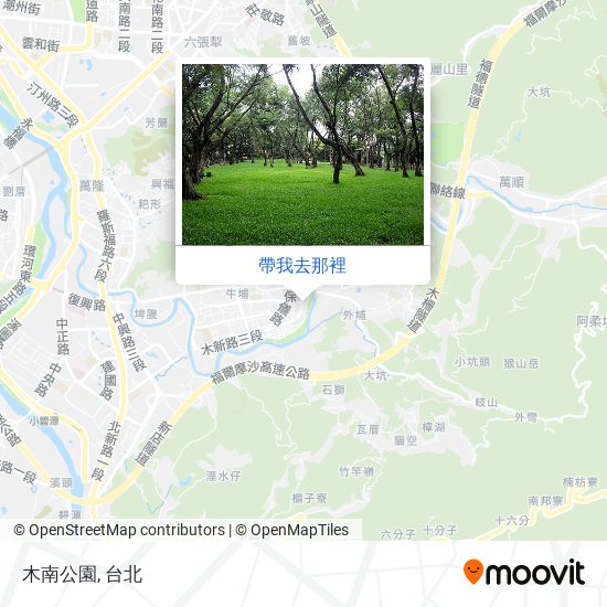 木南公園地圖