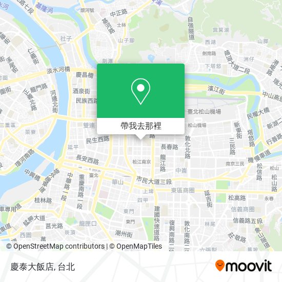 慶泰大飯店地圖