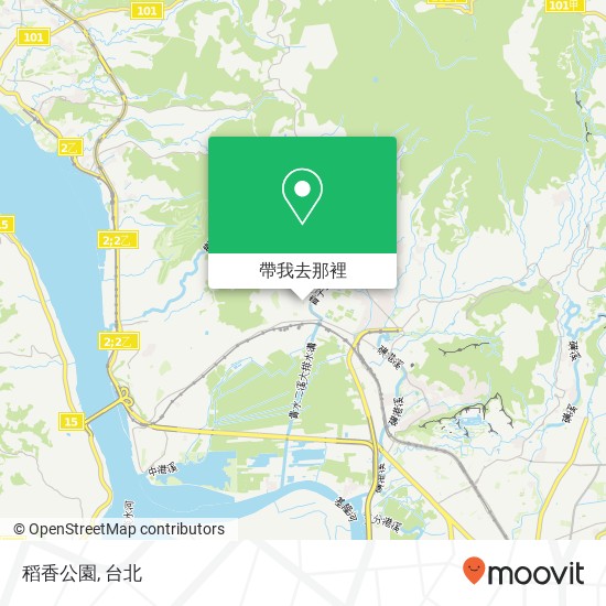 稻香公園地圖