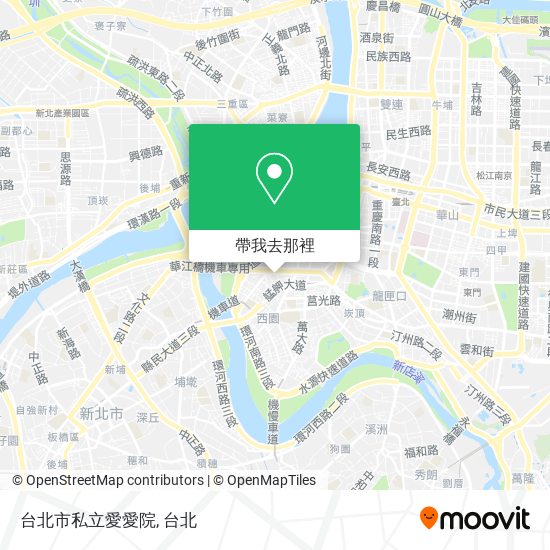 台北市私立愛愛院地圖