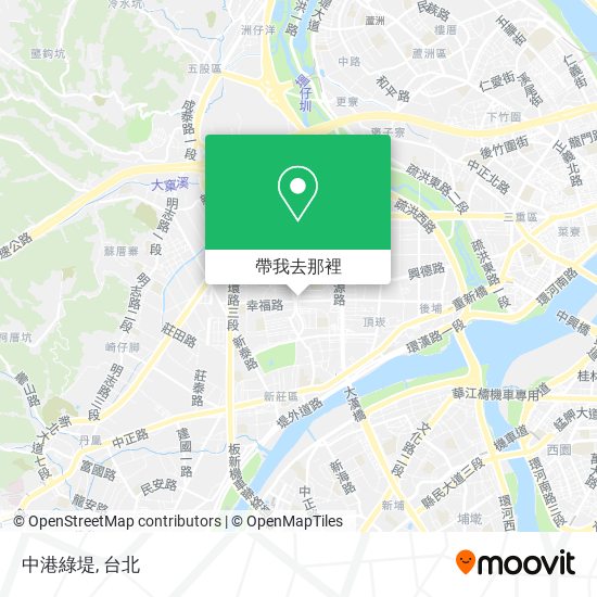 中港綠堤地圖