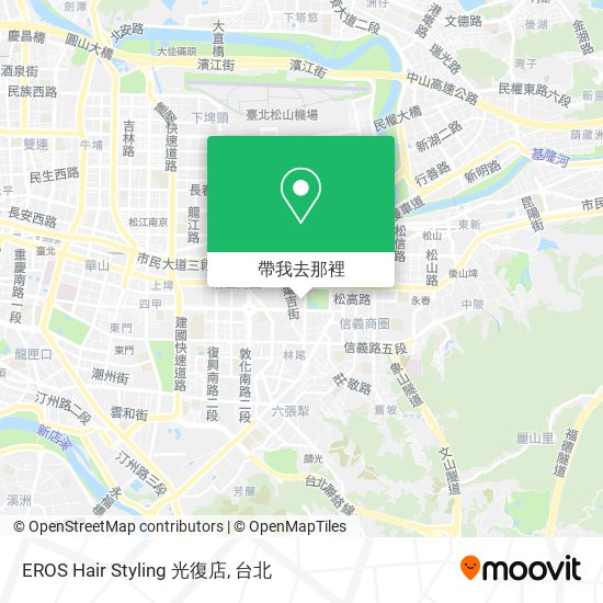 EROS Hair Styling 光復店地圖