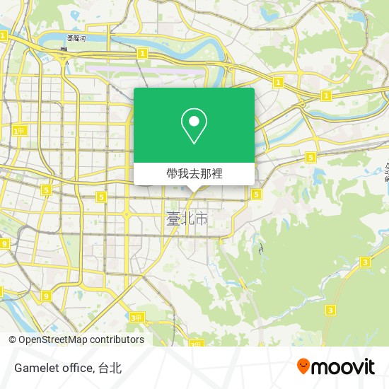 Gamelet office地圖