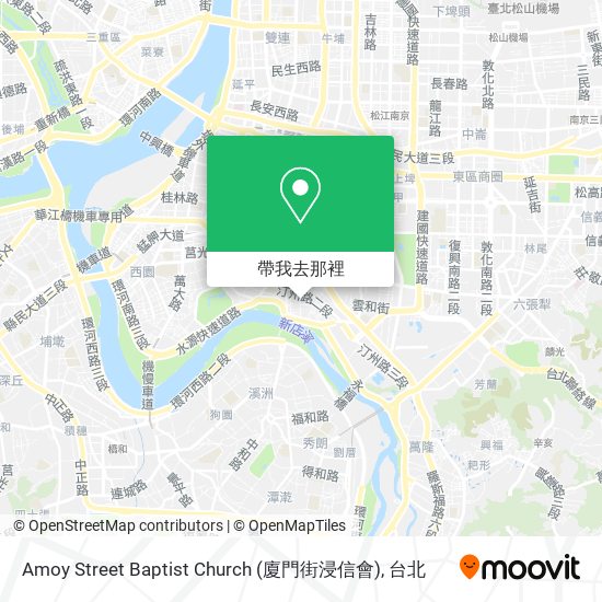 Amoy Street Baptist Church (廈門街浸信會)地圖
