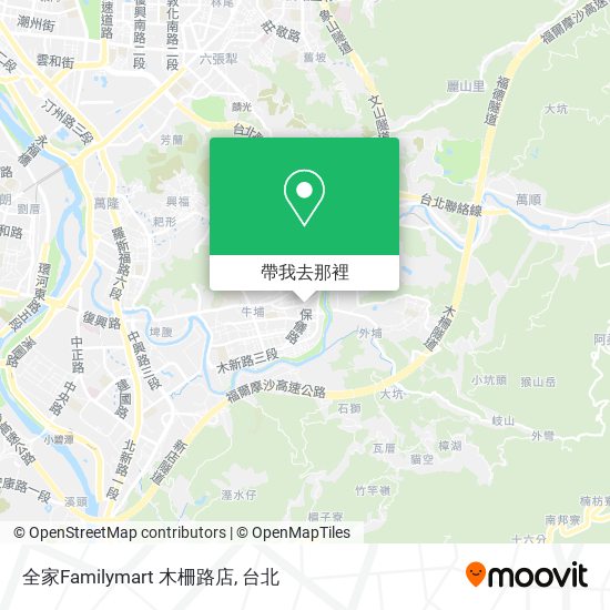 全家Familymart 木柵路店地圖