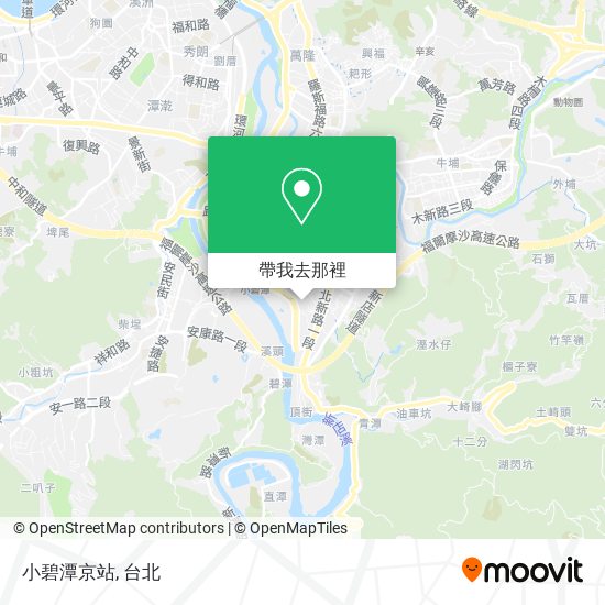 小碧潭京站地圖
