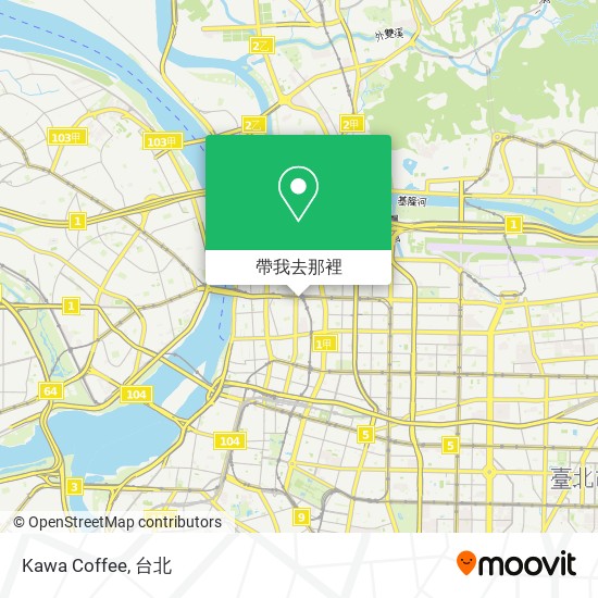 Kawa Coffee地圖