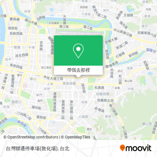 台灣聯通停車場(敦化場)地圖
