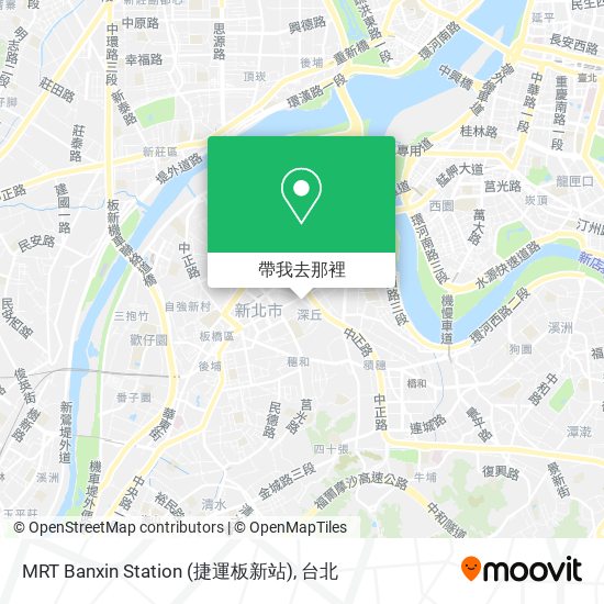 MRT Banxin Station (捷運板新站)地圖