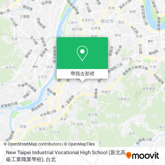 New Taipei Industrial Vocational High School (新北高級工業職業學校)地圖