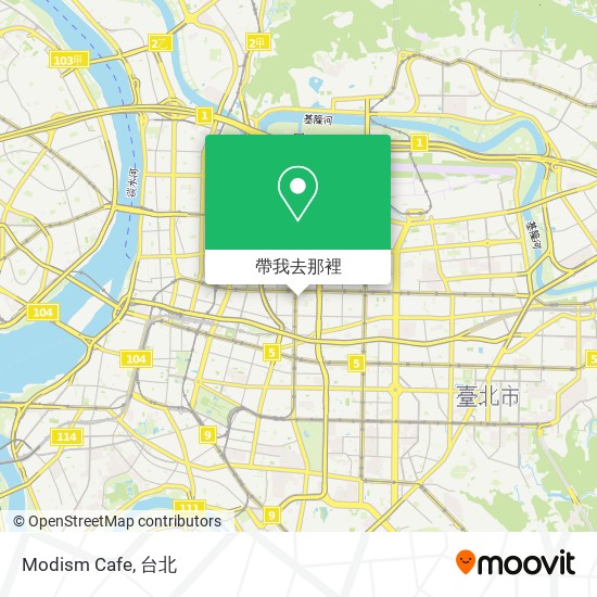 Modism Cafe地圖