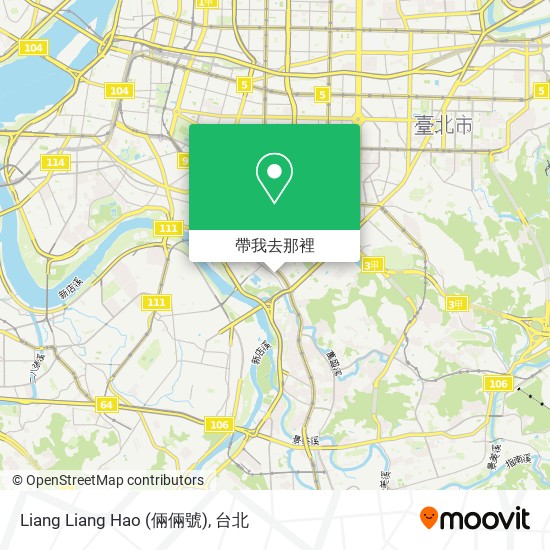 Liang Liang Hao (倆倆號)地圖