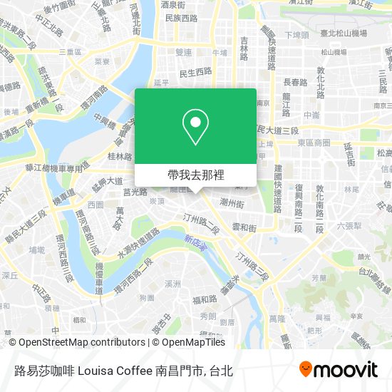 路易莎咖啡 Louisa Coffee 南昌門市地圖