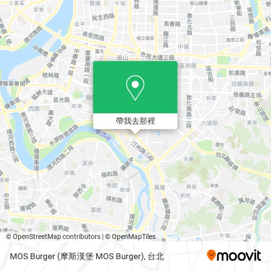 MOS Burger (摩斯漢堡 MOS Burger)地圖