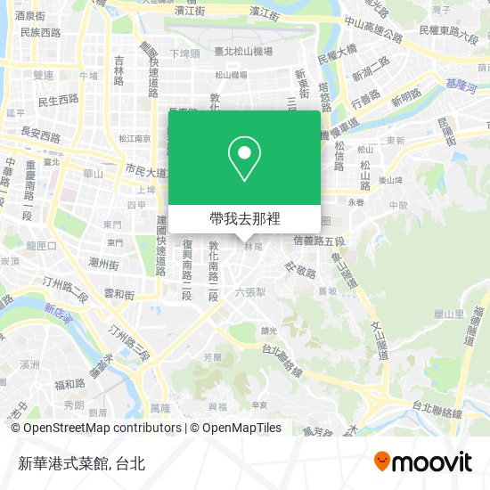 新華港式菜館地圖