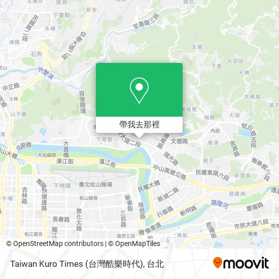 Taiwan Kuro Times (台灣酷樂時代)地圖