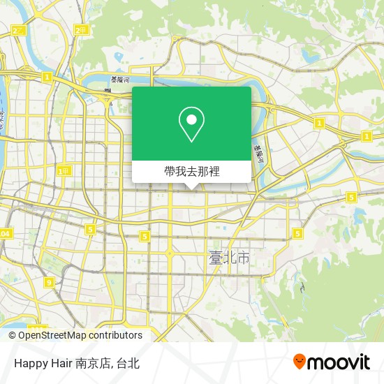 Happy Hair 南京店地圖