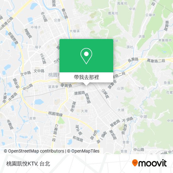 桃園凱悅KTV地圖