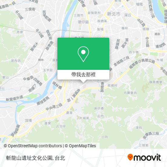 斬龍山遺址文化公園地圖