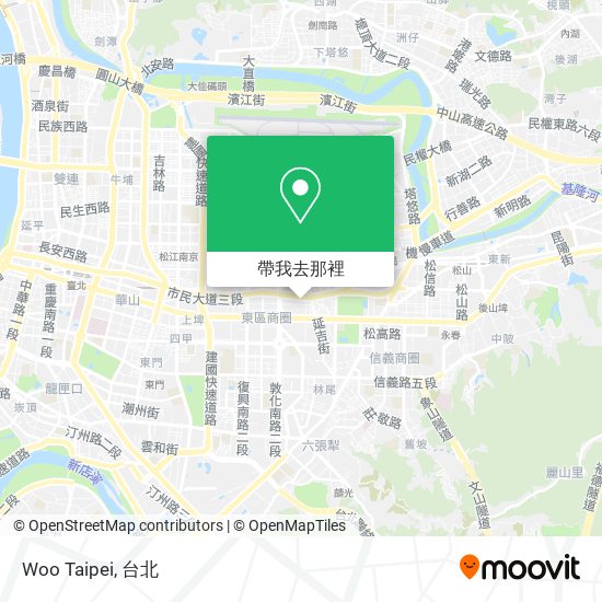 Woo Taipei地圖