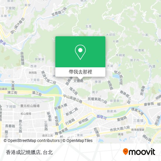 香港成記燒臘店地圖