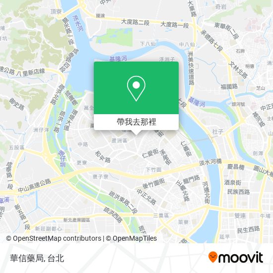 華信藥局地圖