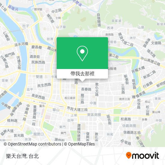 樂天台灣地圖