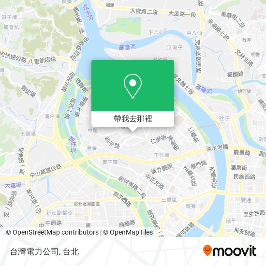 台灣電力公司地圖