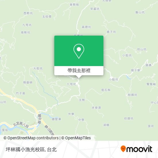 坪林國小漁光校區地圖