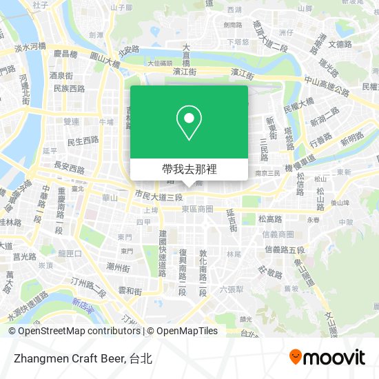 Zhangmen Craft Beer地圖