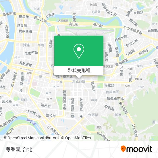 粵香園地圖