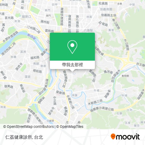 仁荔健康診所地圖