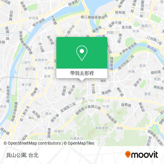 員山公園地圖