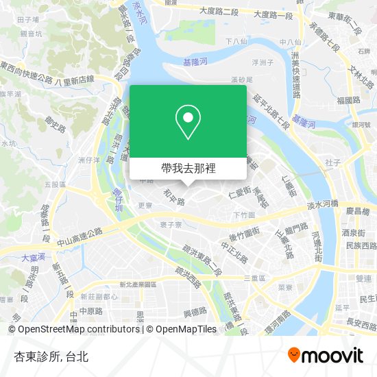 杏東診所地圖