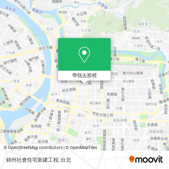 錦州社會住宅新建工程地圖