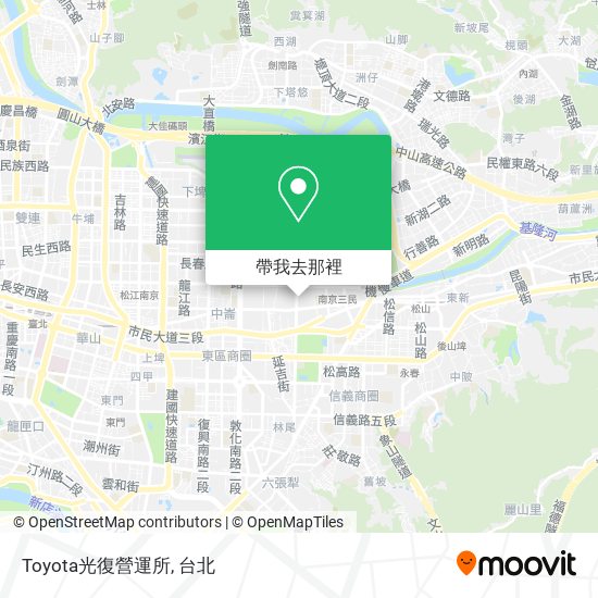Toyota光復營運所地圖