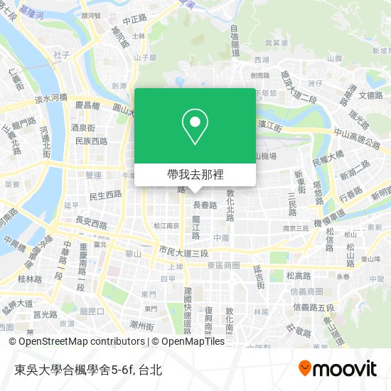 東吳大學合楓學舍5-6f地圖